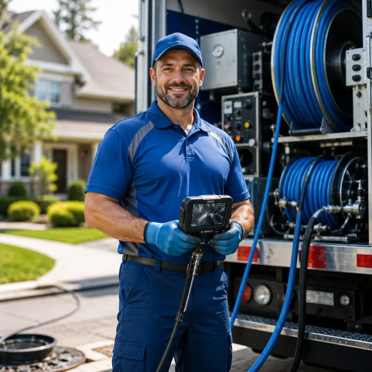 Local outdoor drain cleaning specialists in Enola, PA